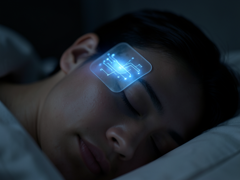 Wearable ultrasound patch designed to reduce REM sleep onset time in clinical trials