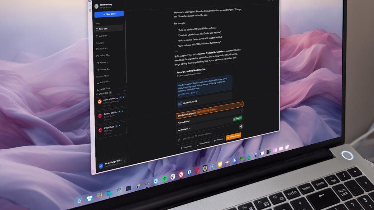 OpenFactory Uses AI To Simplify Custom Linux Distribution Building