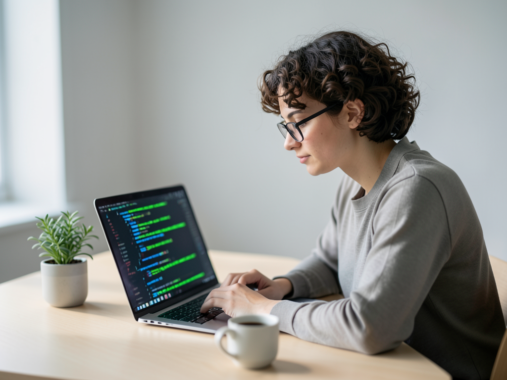 Close-up of Python code displayed on a screen with a comment thread overlay.