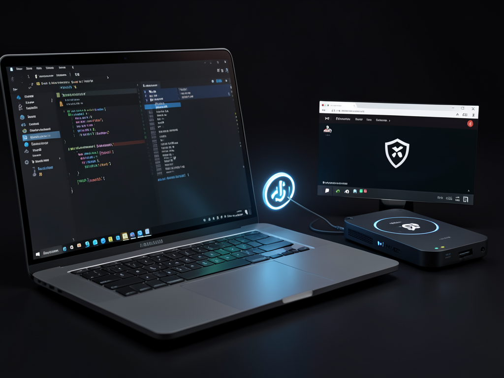 Tails operating system desktop with Tor Browser and privacy tools interface