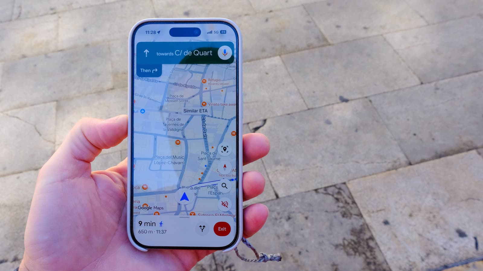Fake street sign placed by artist to trick Google Maps into renaming a road
