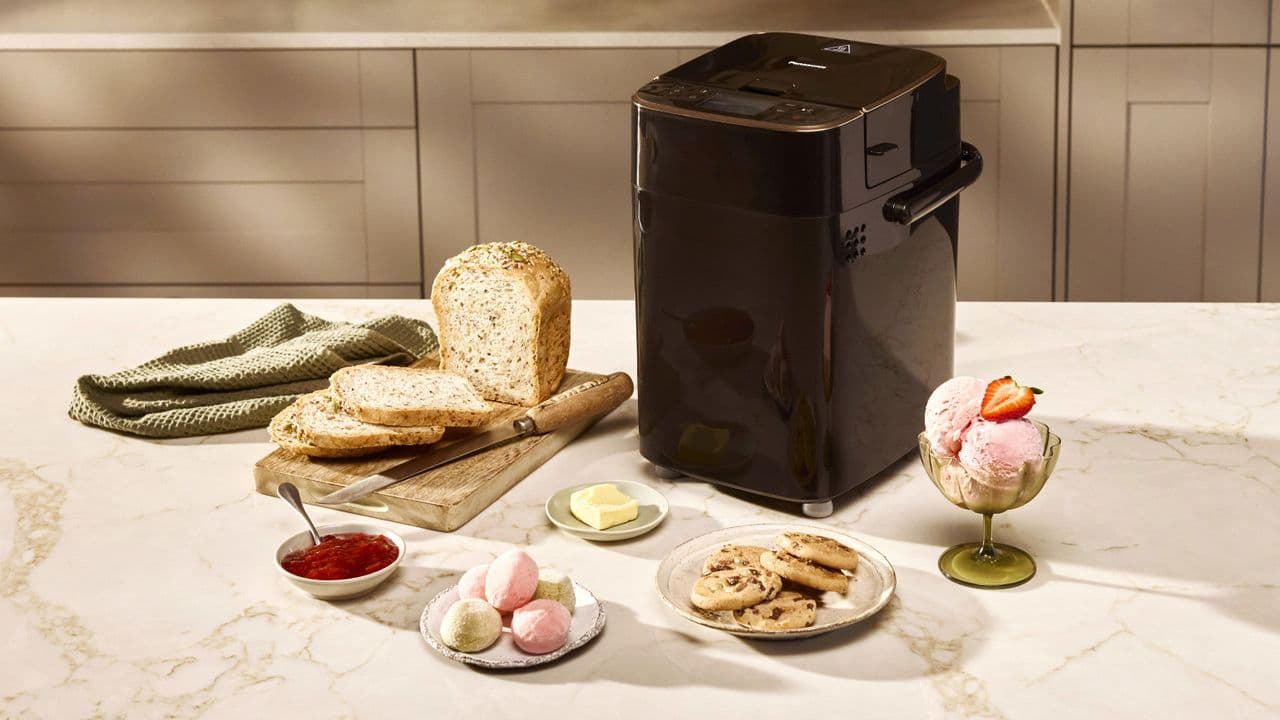 Panasonic Blends Bread and Ice Cream in One Countertop Appliance