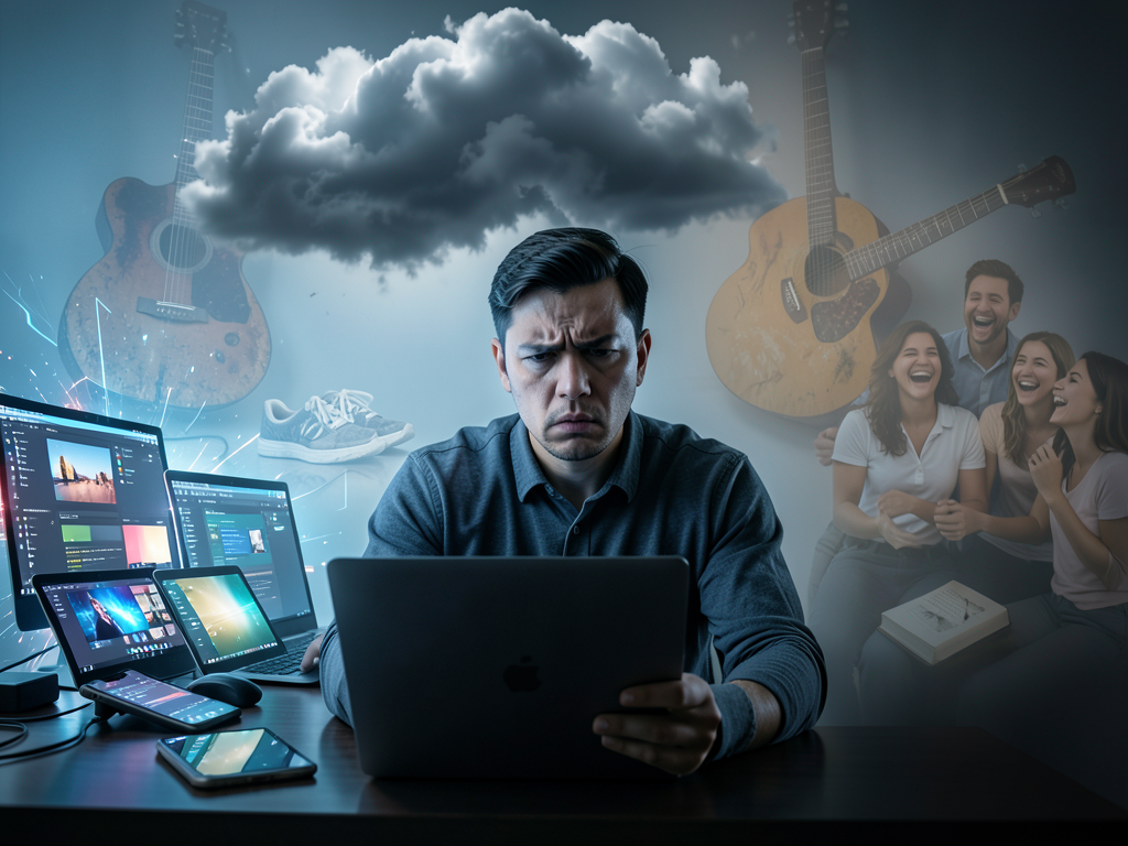 Excessive Online Time Linked to Stress and Loss of Enjoyment, Study Finds