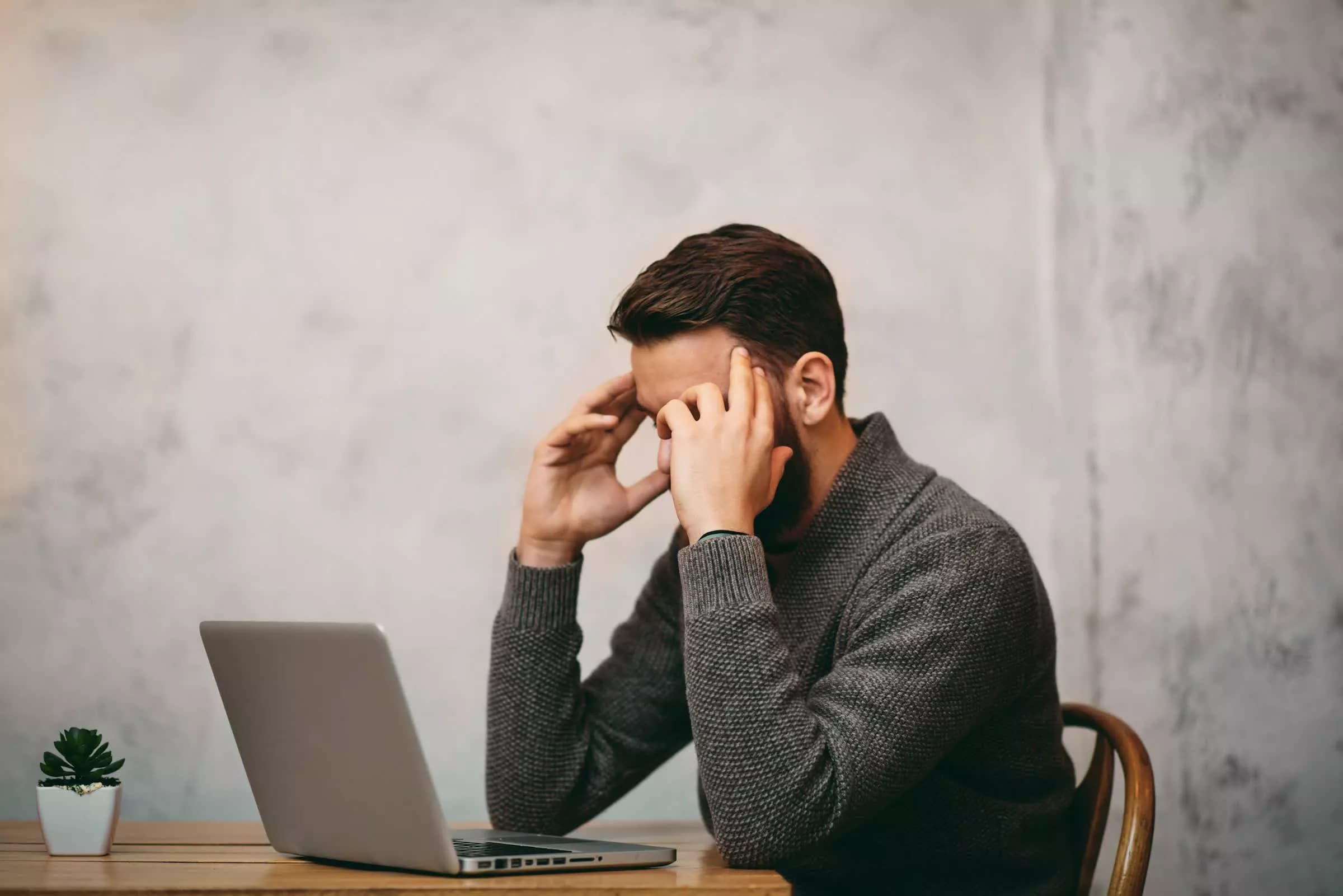 Survey illustrating internet users frustrated by AI-generated content and privacy concerns