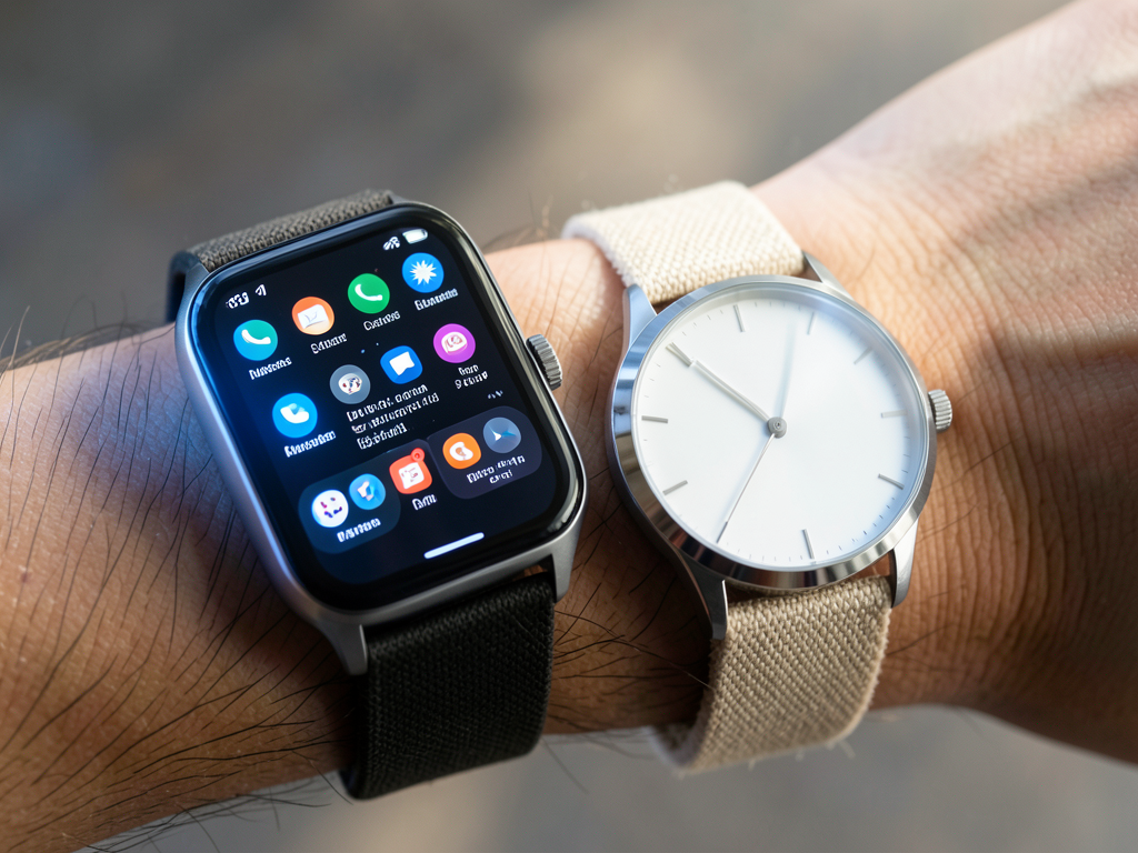 Illustrative image for: Screen Fatigue Drives Users Away From Smartwatches Toward Minimalist Alternatives