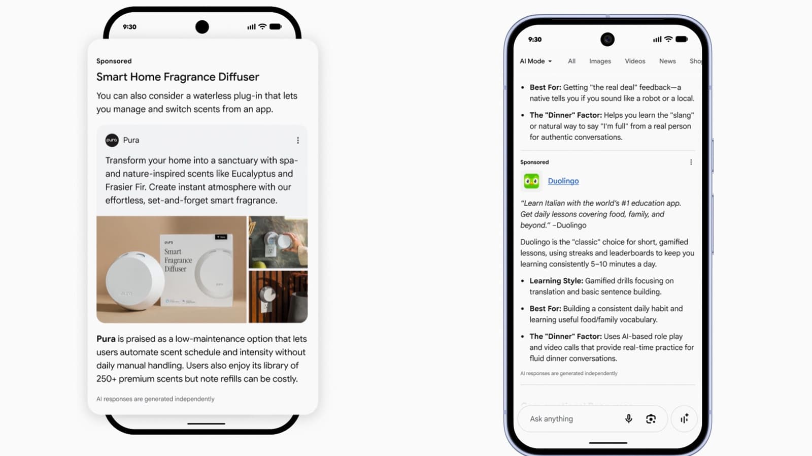 Google Deploys AI for New Search Ad Formats
