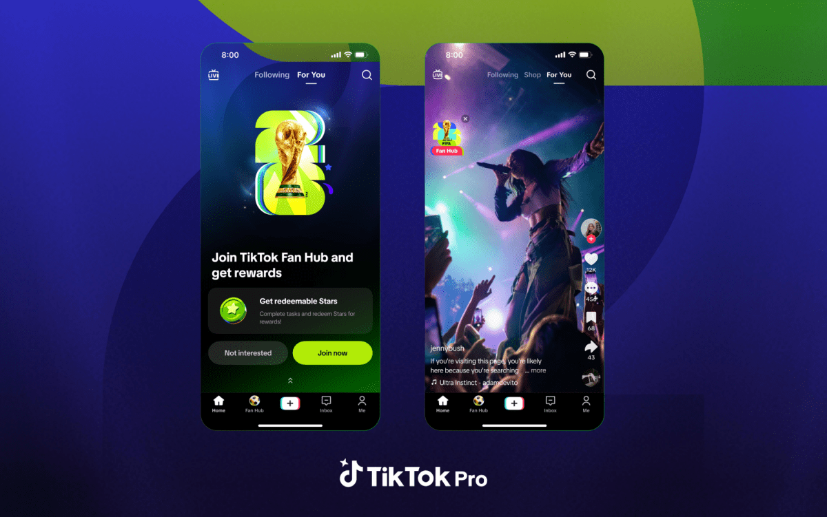 TikTok Pro Events App Aims to Unite Fans Around Cultural Moments