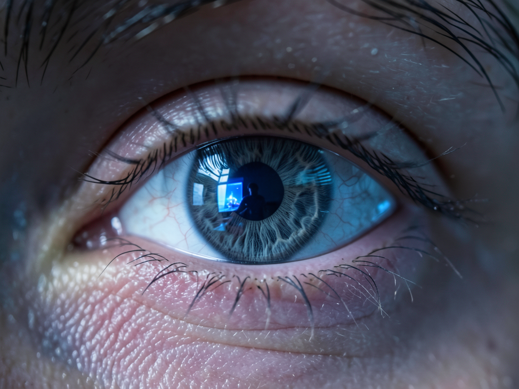 Blue Light Study Shows Impaired Fine Detail Vision From Screen Use