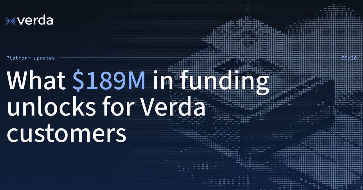 Finnish Startup Verda Lands $189M Series B in Sign of Nordic Tech Strength