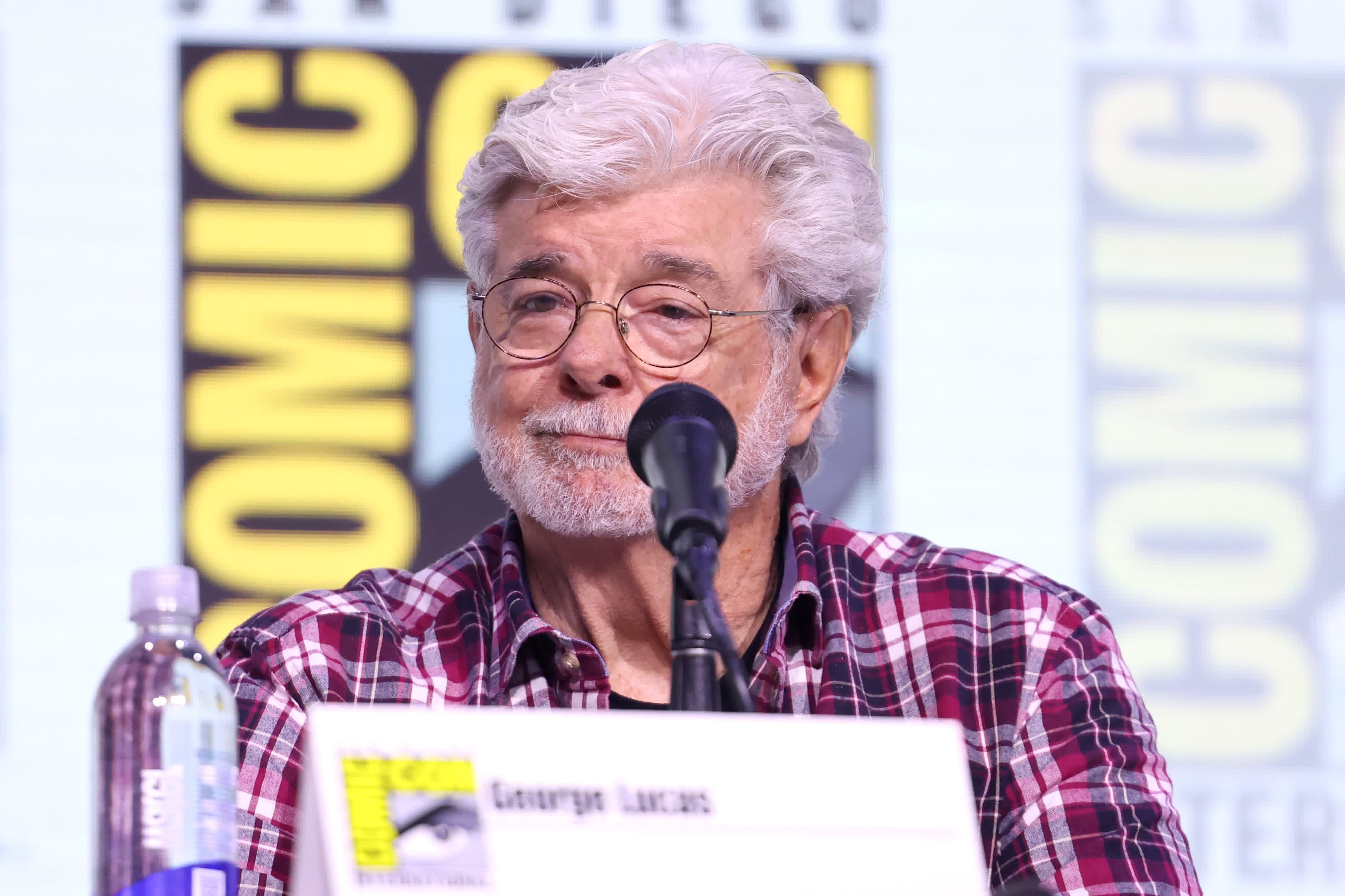 George Lucas speaking about artificial intelligence and the future of filmmaking at an interview