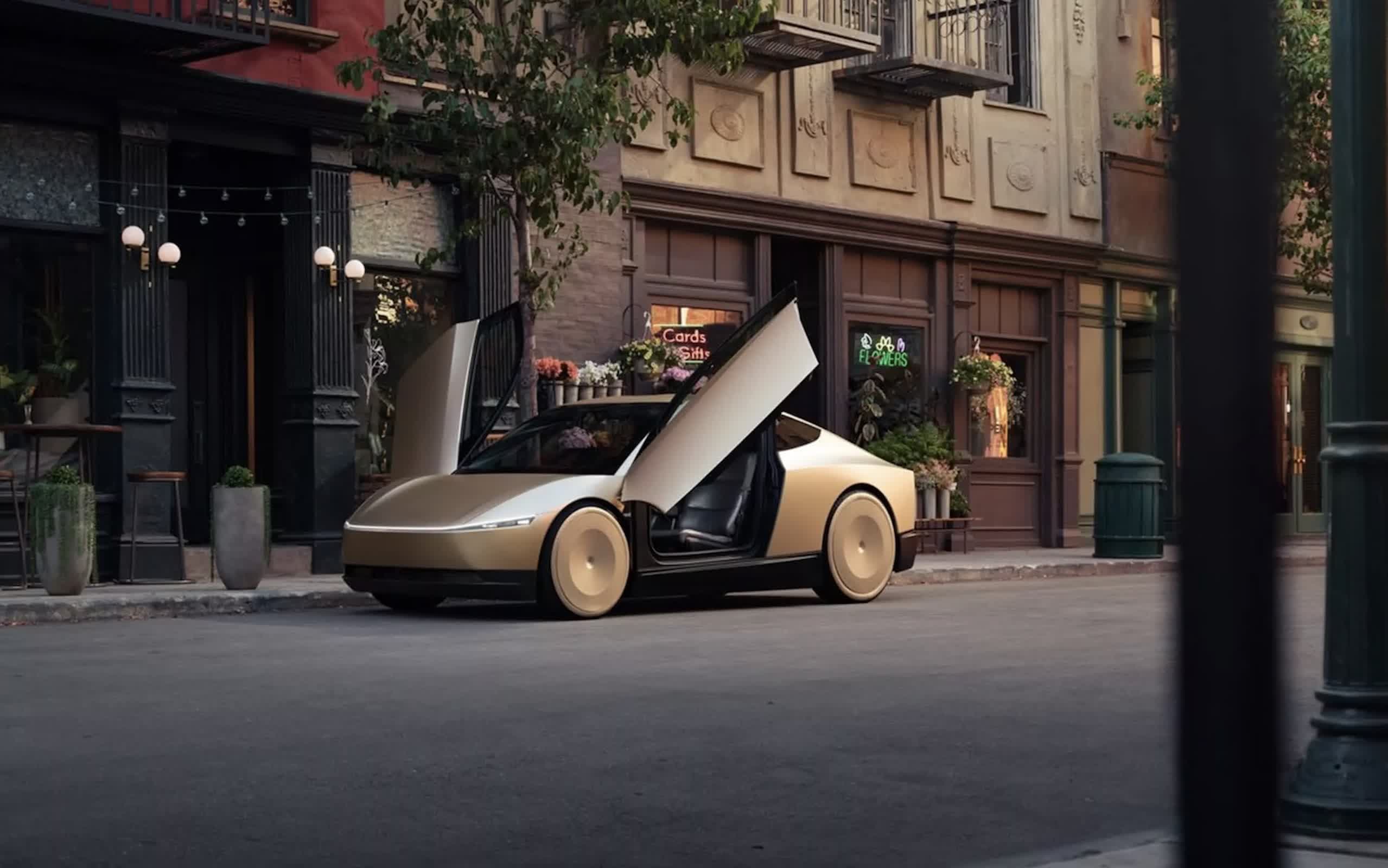 Tesla Cybercab Touchscreen Joystick Hints at Human Override for Robotaxi