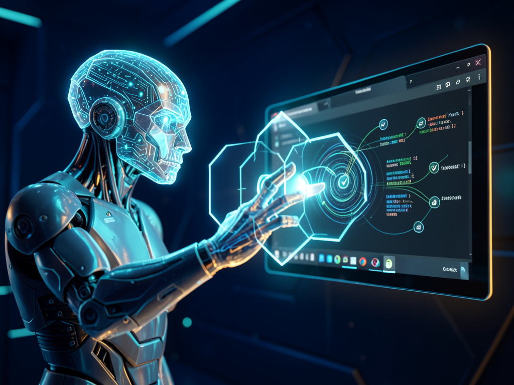 Bitdefender AI Guardian security interface blocking an unauthorized autonomous agent action on a laptop screen