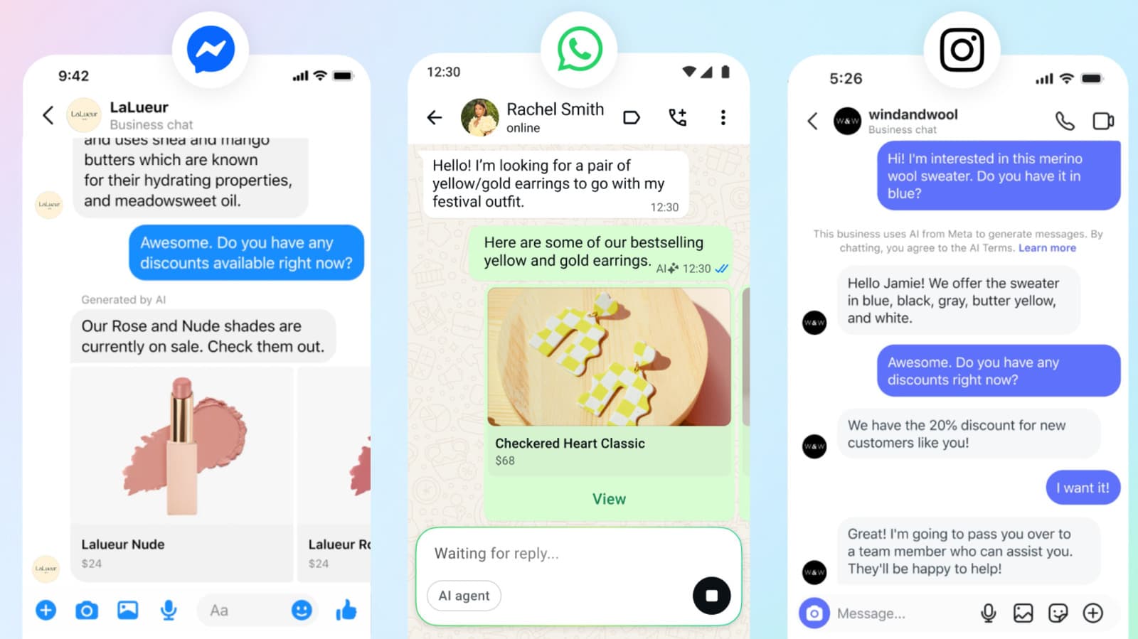 Meta Expands AI Agents to WhatsApp, Instagram and Messenger for Business Automation