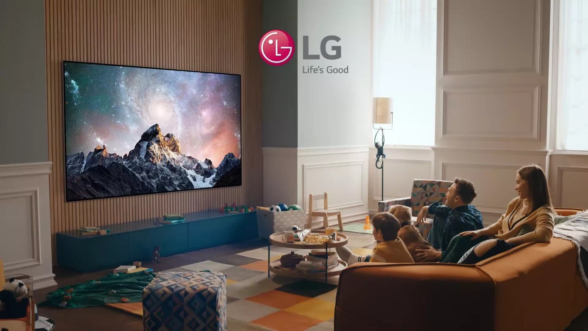 LG smart TV and remote with network cables representing privacy tracking allegations