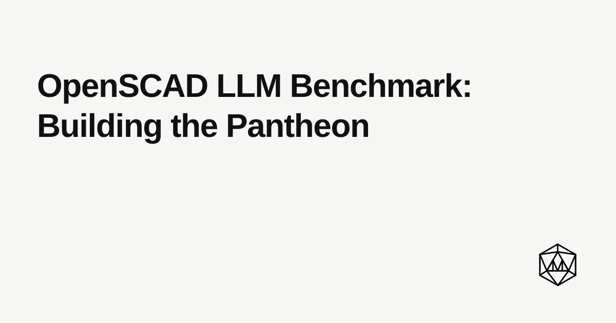 Antigravity 2.0 Dominates First OpenSCAD 3D LLM Benchmark