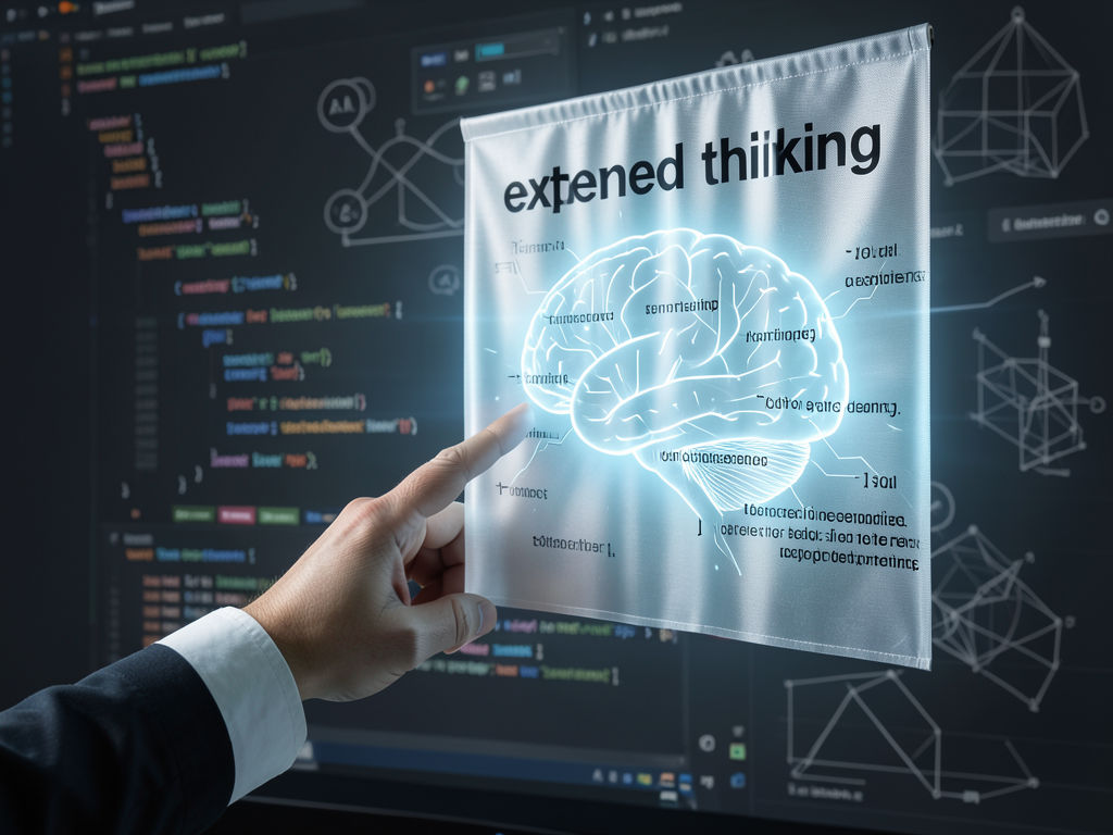 Illustrative image for: Claude Code's 'Extended Thinking' Feature Masks Deeper AI Reasoning Limits