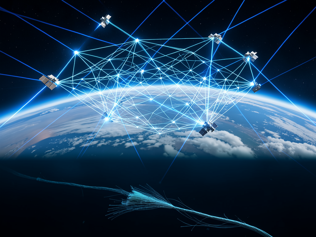Space Lasers Could Replace Undersea Fiber for Global Data Transmission