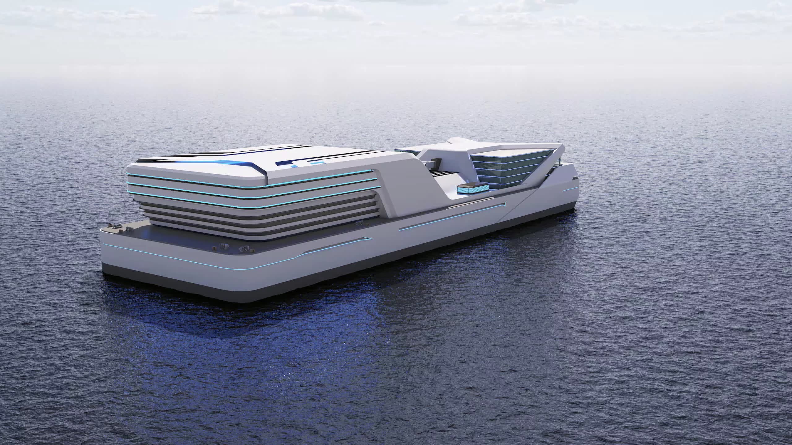 Illustrative image for: Samsung Heavy Industries Wins Approval for Floating Data Center Ships