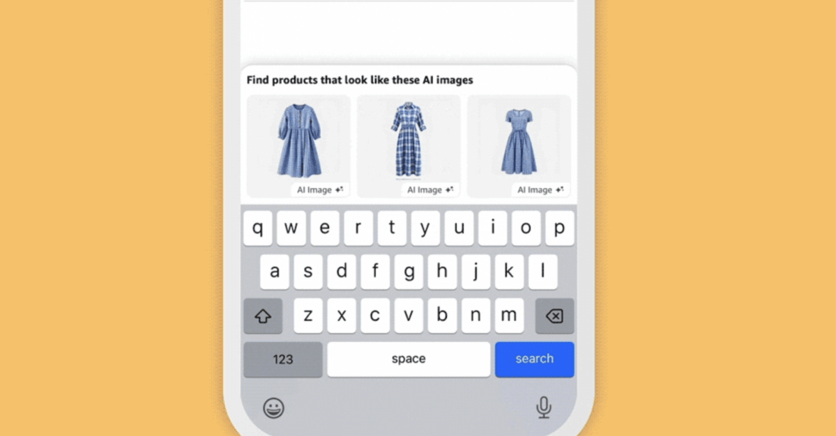 Amazon Search Generates AI Images to Describe Hard-to-Name Products