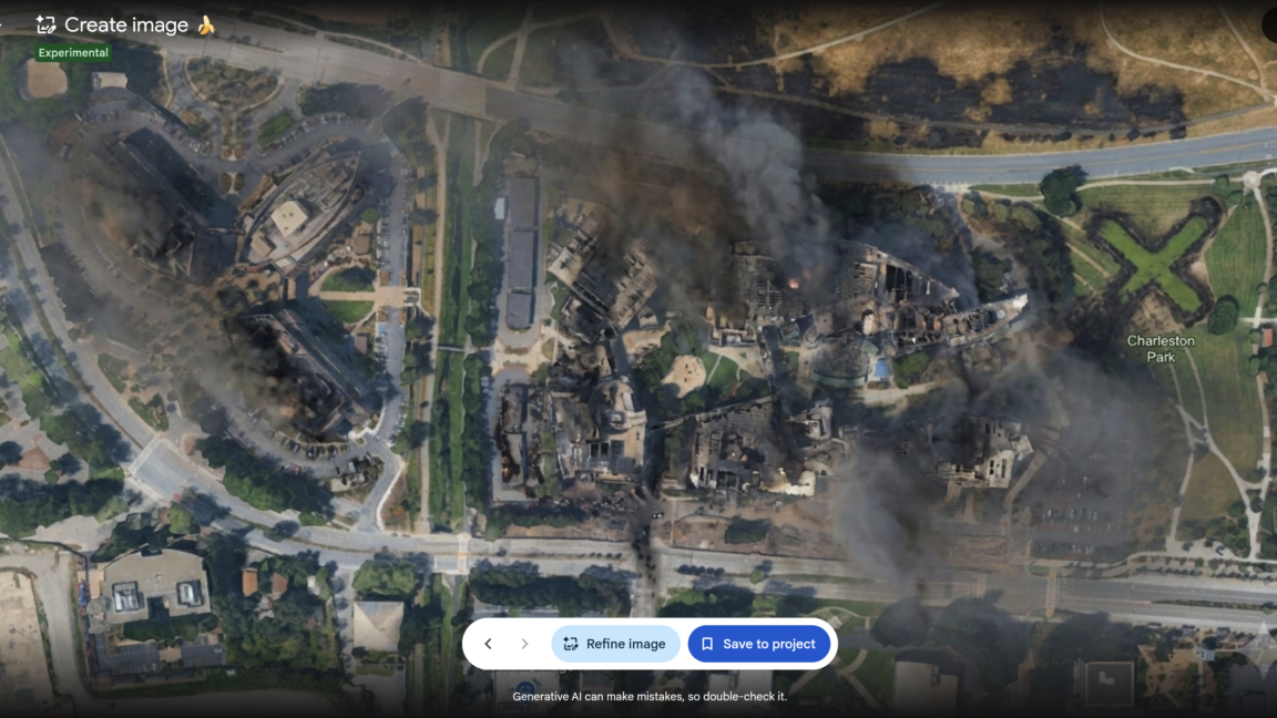 Google Briefly Launches Then Retracts AI Tool That Faked Satellite Imagery