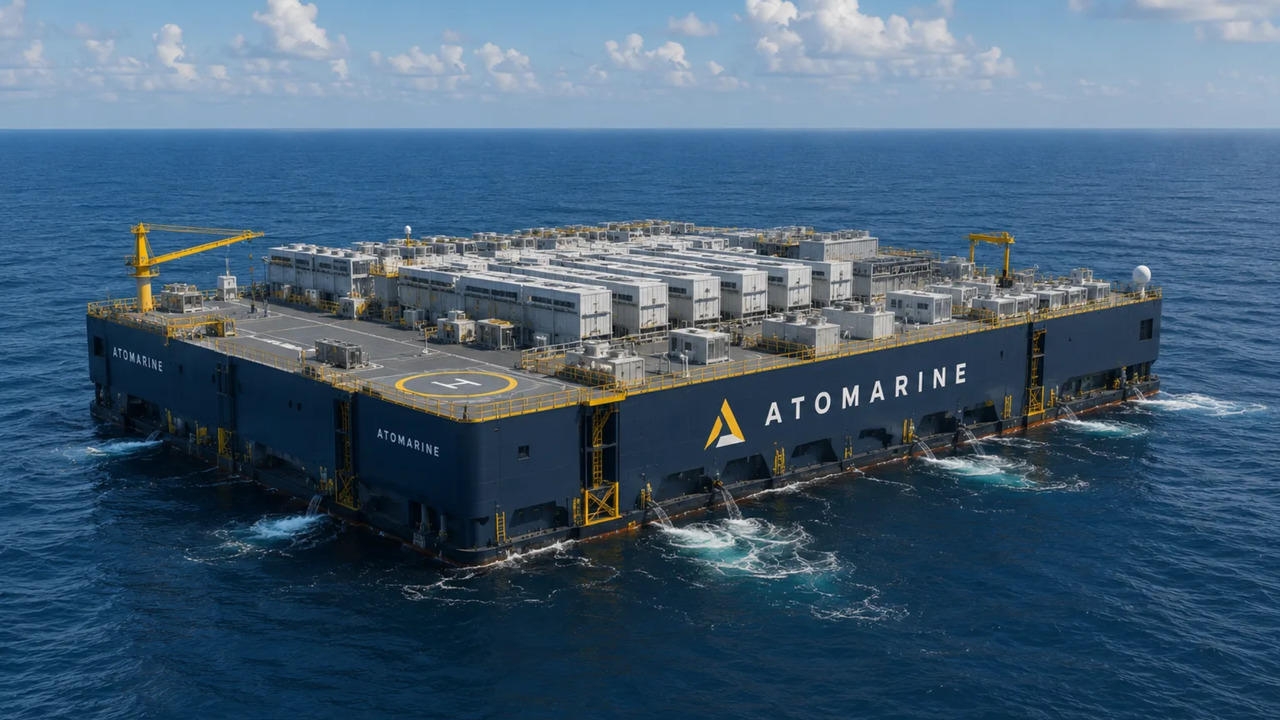 Floating Nuclear Data Centers: Startup Atomarine Targets Offshore Solution