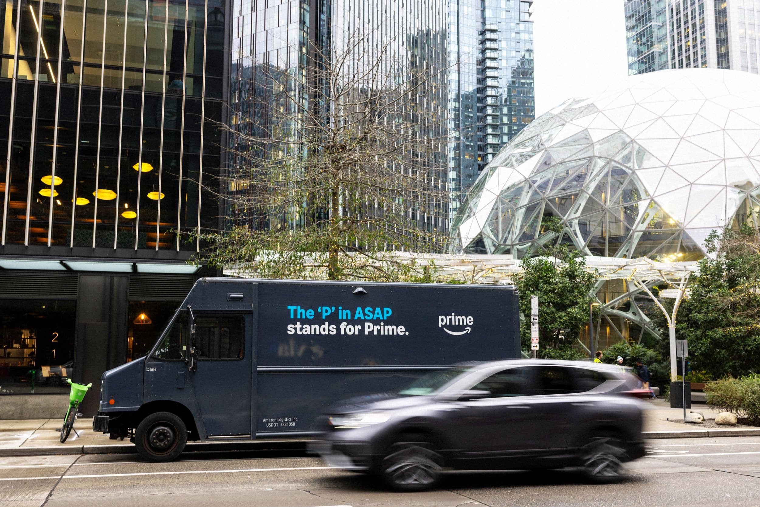 Amazon Workers Protest Data Center Expansion at City Hall