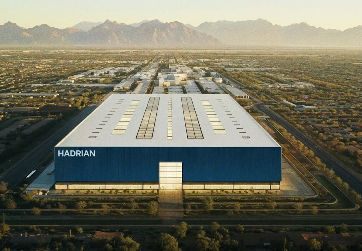 Illustrative image for: Defense Startup Hadrian Lands $1.37 Billion in Record Funding Round
