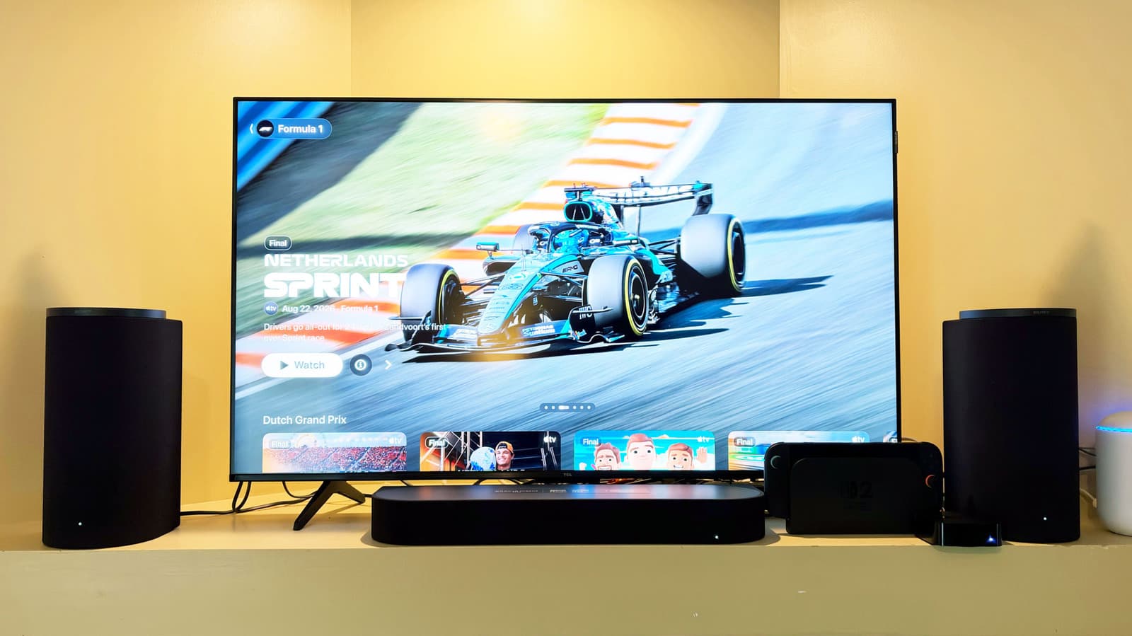 Sony Bravia Theater Trio three-piece speaker system for large TVs