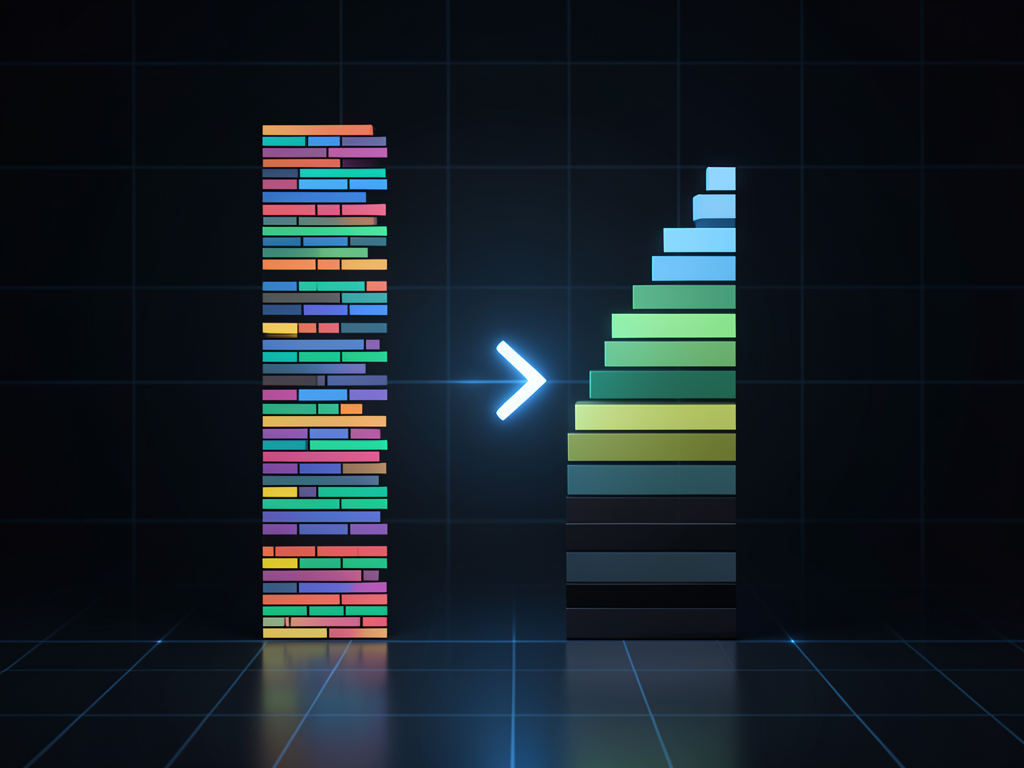 Diagram illustrating SQLite's new pre-sort process reducing query execution steps