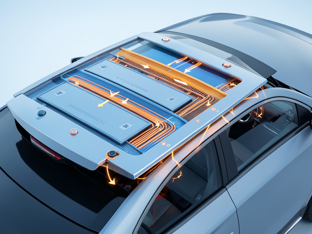 Tesla Patent Proposes Roof-Integrated Smart Air Conditioning for EVs