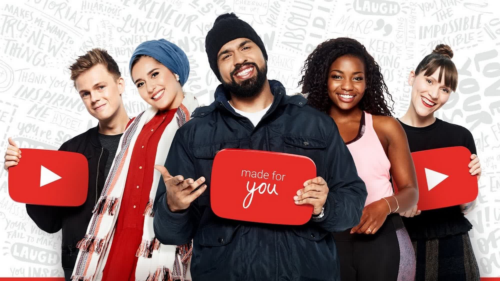 YouTube logo with dollar signs and Netflix logo crossed out, symbolizing exclusivity payments to creators