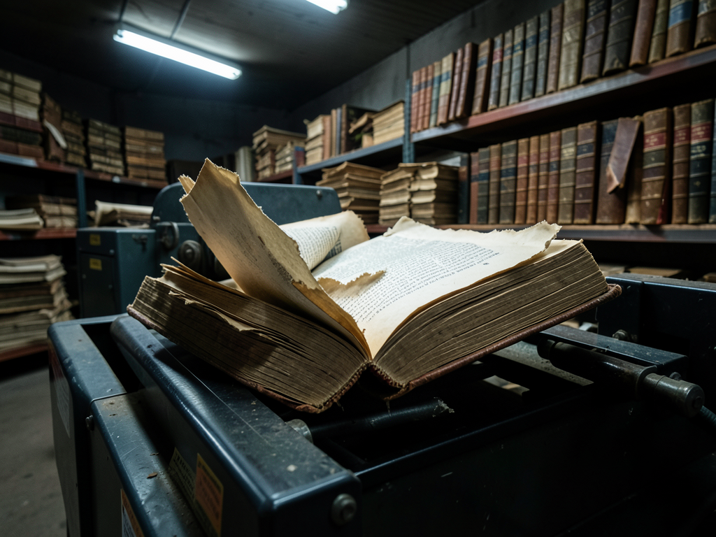 AI Training Data Demand Destroys Rare Books, Critics Warn of Cultural Loss