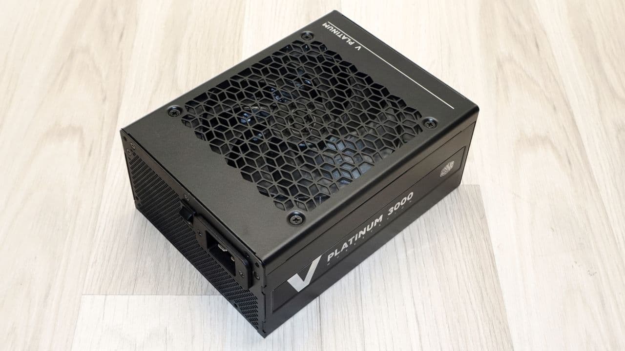 Cooler Master V Platinum 3000 Workstation power supply unit with modular cables