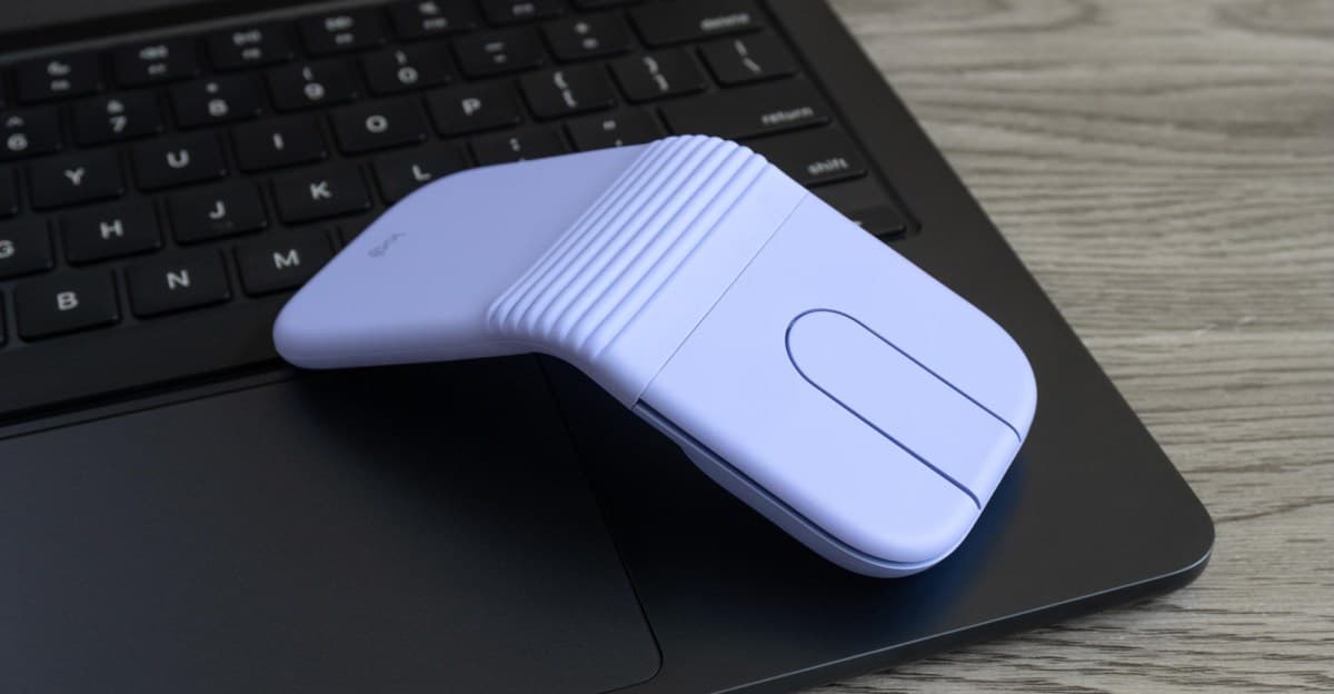 Logitech's Foldable Mobi Mouse Brings Repairable Design to Compact Travel Gear
