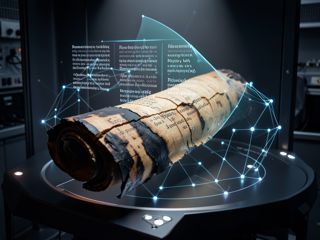 AI Unlocks Stoic Philosophy From Vesuvius-Buried Papyrus Scroll