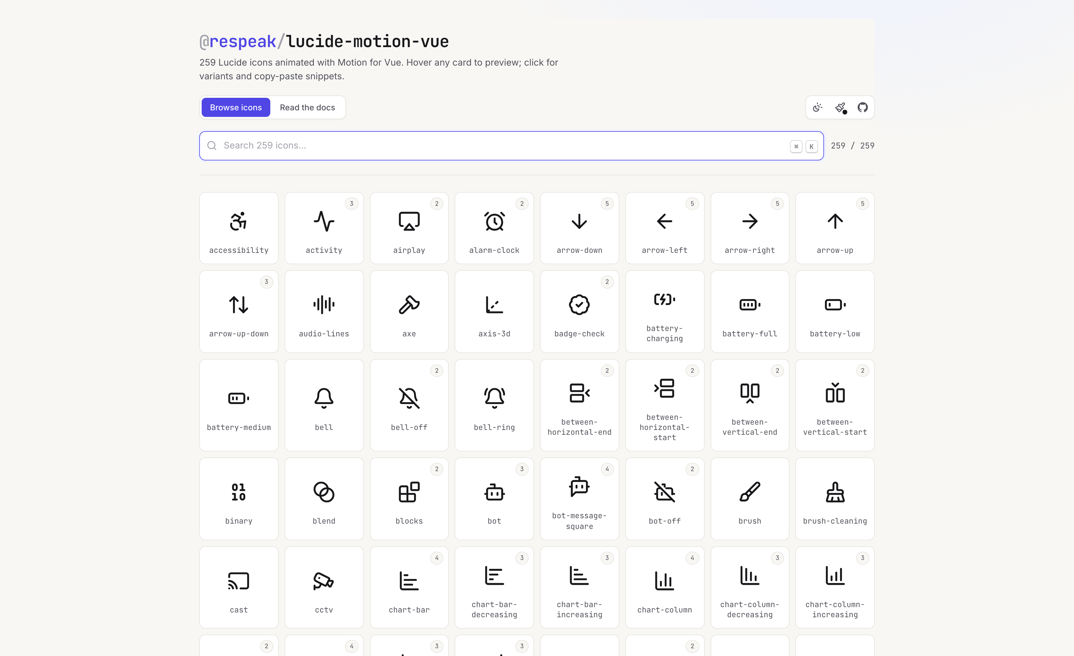 Vue Developers Get a Free Animated Icon Library