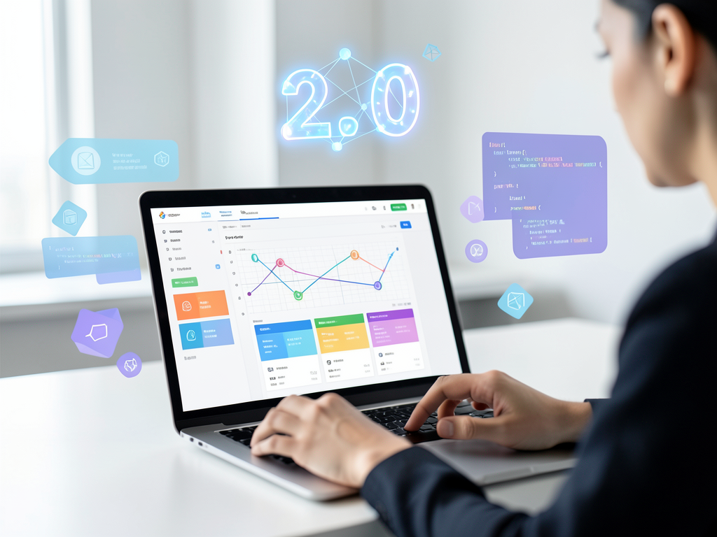 Canva Code 2.0 interface showing drag-and-drop editing of AI-generated website with design tools and asset library